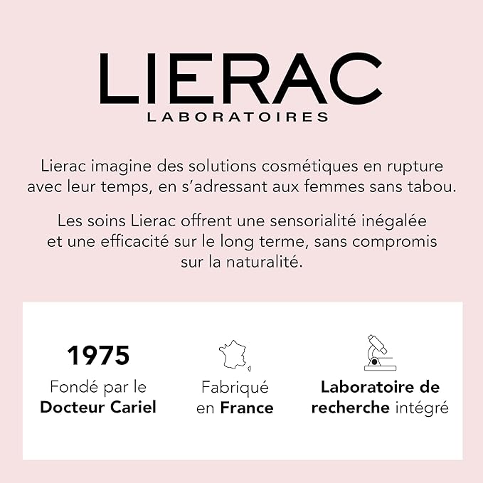 LIERAC DEMAQUILLANT The Scrub Mask - Exfoliating Face Wash with Marine Prebiotic Complex, Kaolin - Smoothing Facial Scrub for All Skin Types - 75 ml