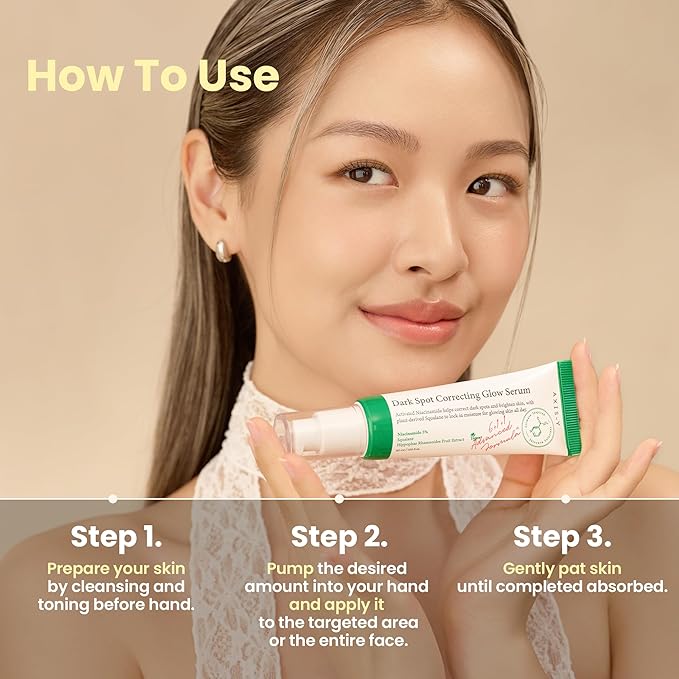 AXIS-Y Dark Spot Correcting Glow Serum - 5% Niacinamide Dark Spot Remover For Face - Vegan Korean Skin Care Niacinamide Serum for All Skin Types - 1.69 fl. oz.