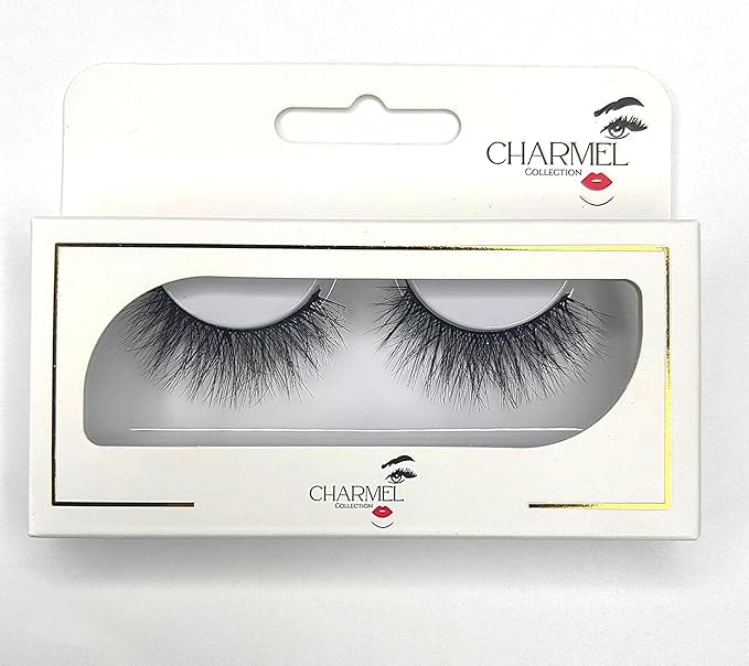 Charmel Collection false eyelashes #ZO57 cat eye 0.07mm lash set, wispy natural cool me