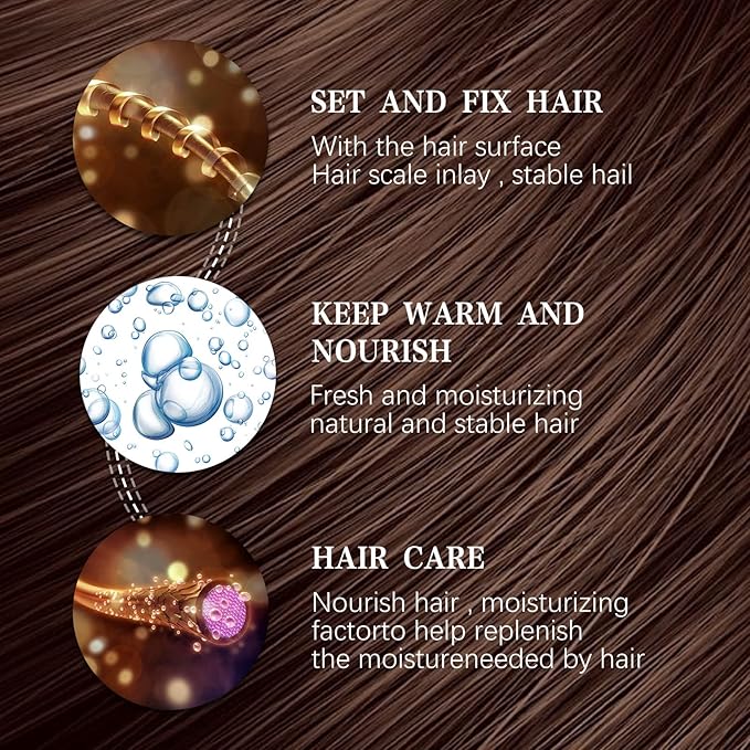 Fluffy Volumizing Hair Spray, Extra-Volume Magic Spray, Long-lasting Bright, Instant Volumizing with Non Greasy & Non Sticky, Suitable For All Hair Types-3.57 Oz (100ml)