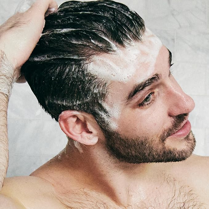 Brickell Men's Relieving Dandruff Shampoo For Men, Natural & Organic, Soothes and Eliminates Dandruff with Ziziphus Joazeiro, Aloe and Jojoba Oil (8 oz)