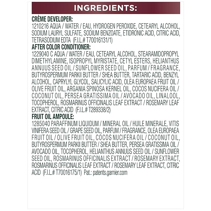 Garnier Hair Color Nutrisse Ultra Color Nourishing Creme, BR3 Intense Burgundy (Lotus Berry) Red Permanent Hair Dye, 1 Count (Packaging May Vary)