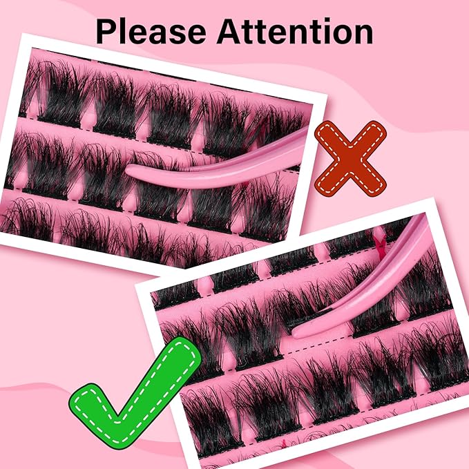 Lash Clusters,168 Pcs Eyelash Clusters 8-18 Mixed Cluster Eyelash Extensions Lash Extension Super Thin Band And Reusable Soft & Comfortable (Chic,D-8-18mix)
