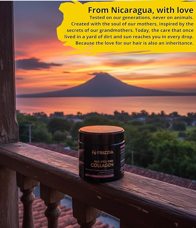 ULTRA Collagen Hair Mask, EASY to use. With argan oil and maca. Hydration and shine, anti-frizz treatment for dry and damaged hair, professional smoothness, 500 ml