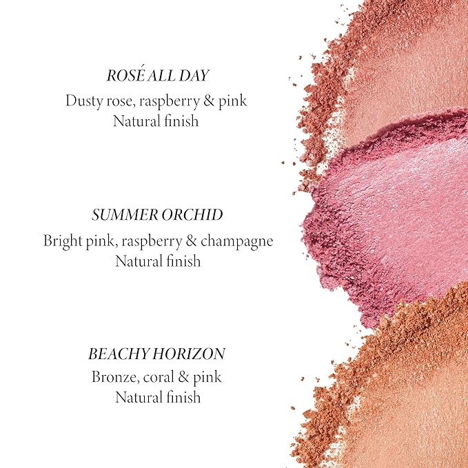 LAURA GELLER NEW YORK Baked Blush-n-Brighten Marbleized Blush for Cheeks - Beachy Horizon - Natural Finish