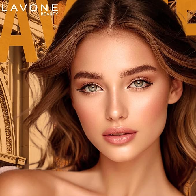 LAVONE Hair-Like Eyebrow Pen Makeup kit, Eyebrow Pencils for Women with Waterproof Microblading Eyebrow Pencil, Eyebrow Pomade, Eyeliner and Eyebrow Brush, Create Full, Natural Brows, Dark Blonde