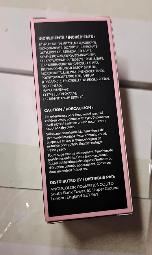 Anglicolor Blush Stick, Matte, Ceam Blush, Non-Greasy, Blush Stick for Cheeks, Blendable Color, Fragrance of Flowers, Smooth, Long Lasting, Highly Pigmented, Hydrate,Better for Fair Skin
