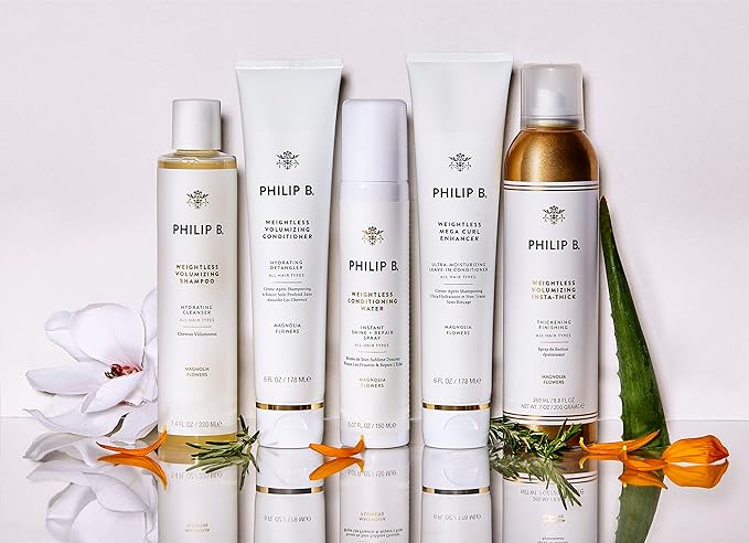 PHILIP B Weightless Volumizing Shampoo, 2 fl. oz. (60 ml) - Removes Oil and Product Build-Up, Adds Extra Body, Bounce and Shine