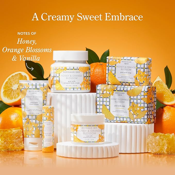 Beekman 1802 Milk Shake Body Mist - Honey & Orange Blossom 2 fl oz - Hyaluronic Acid, Jojoba Oil, Instantly Moisturizes, Hydrates & Softens, Good for Sensitive Skin, Cruelty Free