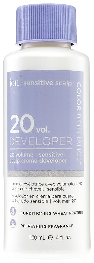 ion Permanent Creme Hair Color 4VV Plum, Vegan, Cruelty Free, PPD Free, 100% Gray Coverage, LongLasting, FadeResistant Color, 2.05 oz