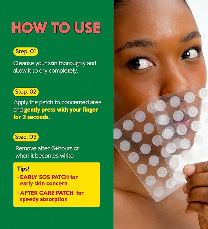 Troubless Invisible Plus Spot Patch EARLY SOS + AFTER CARE Set – Dual Care Hydrocolloid Patches for First Signs and Post-Care – Thin & Comfortable Wear w/ Strong Adhesion (1cm & 1.2cm, 96 ea)