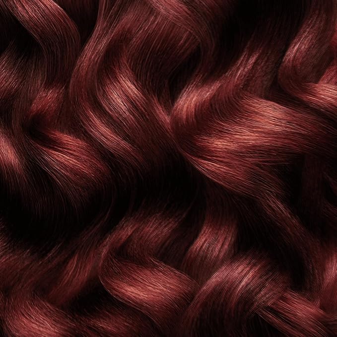 Ion Intensive Shine 4RV Medium Burgundy Brown Demi Permanent Creme Hair Color 4RV Medium Burgundy Brown
