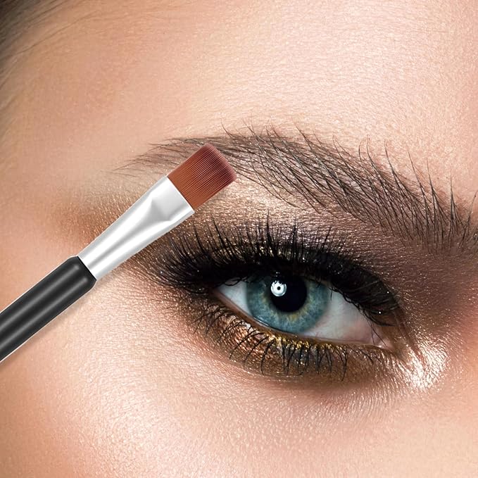 30 Pcs Dual End Eyeshadow Smudge Brush 2 in 1 Eyeshadow Sponge Concealer Brush Double Sided Eye Shadow Applicators Sticks 3 Inch Disposable Eye Makeup Cosmetic Tool with Sponge Head And Bristles Heads