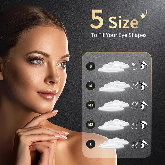 Lash Lift Kit - Brow Lamination Kit, Eyebrow Lamination Kit, Professional Eyelash & Brow 2 IN 1 Perm Kit, Eyebrow lift Kit, Fuller & Thicker Brows Suitable for Salon & Home Use, Lasts For 4-6 Weeks