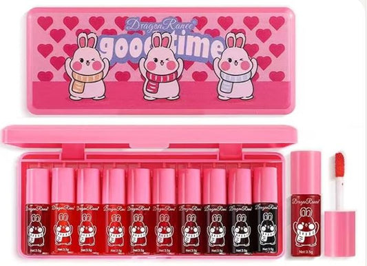 Meet Your New Everyday Favorite: 10 Colors Lip Tint Stain Set