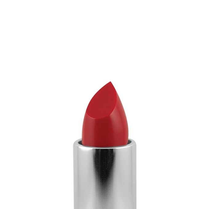 Palladio Herbal Lipstick, Rich Pigmented and Creamy Lip Color, Infused with Safflower, Ginseng, Ginkgo Biloba, Camellia and Aloe, Prevents Lips from Drying, Combats Fine Lines, Long Lasting, Just Red