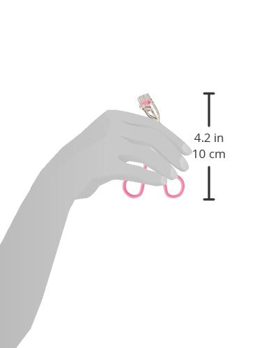 Tweezerman Neon Pink Comfort Grip Eyelash Curler - Makeup Eyelash Tool for all Eye Shapes