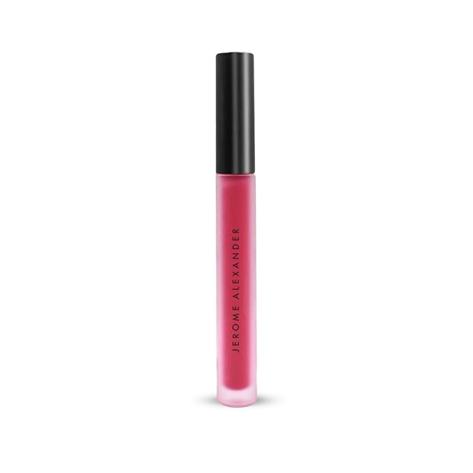 Jerome Alexander 24 & More Matte Liquid Lipstick – Long-Lasting, Ultra-Pigmented, Smudge-Resistant Matte Lip Color – Velvety Smooth Texture, No Feathering or Fading | Plum