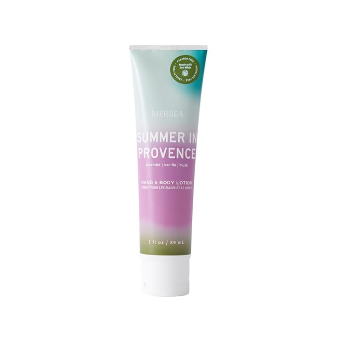 MERSEA Summer in Provence Sea Whip Hand and Body Lotion, Scented Travel Lotion (3 oz)