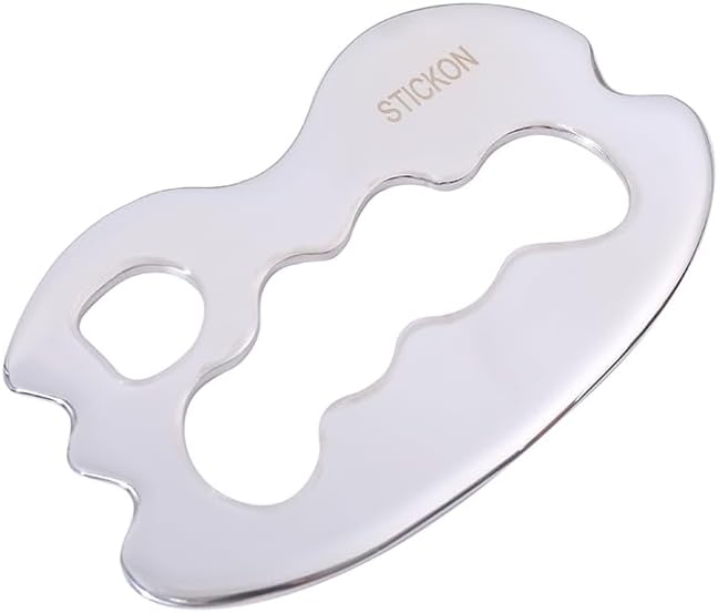 STICKON Gua Sha Massage Tool Sets Stainless Steel Gua Sha Scraping Massage Tools Great Soft Tissue Mobilization Tool(STICKON-47)