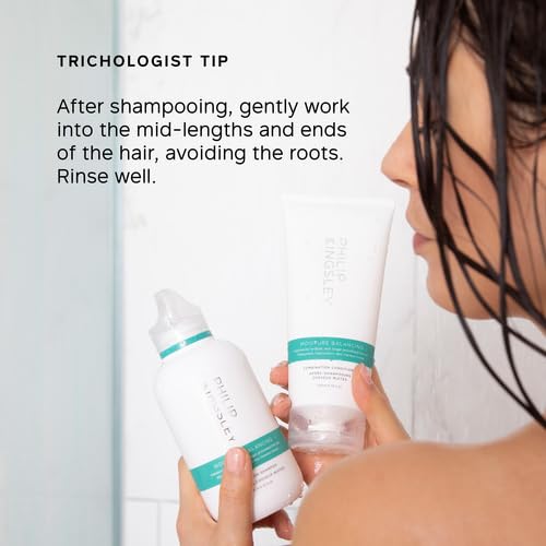PHILIP KINGSLEY | Moisture Balancing Combination Conditioner | Restore Your Hair's Shine, Softness and Hydration | Nourishing Hydration and Moisturizing for Dry Hair | 6.76oz