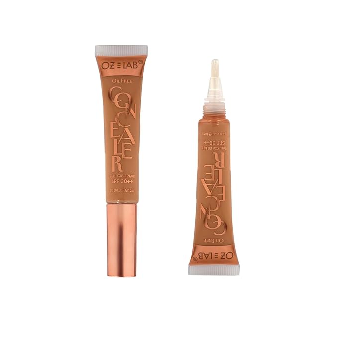 Beauty Hide and Chic Liquid Concealer – Golden Beige (HC-07) – Full Coverage, Matte Finish, SPF 30++, Vegan, Cruelty-Free – 0.35 fl oz / 10 ml,pack of 1