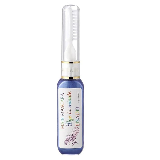 Temporary Hair Color Mascara Washable Hair Dye Stick Non-toxic Instant Hair Chalk Dye for Girls Women (Light Purple)