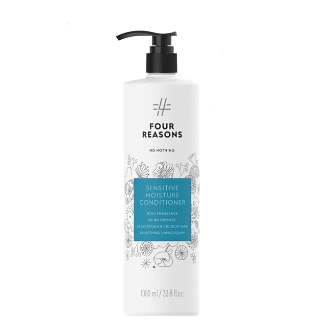 No nothing Very Sensitive Moisturizing Conditioner - For Dry & Damaged Hair – Suitable for Sensitive Skin & Scalp - 100% Vegan, Hypoallergenic, Fragrance Free, Unscented, Paraben Free- 33.8 fl oz.