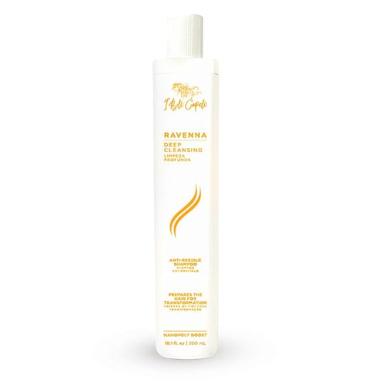I Belli Capelli Ravenna Clarifying Shampoo Pre Treatment, Clarifying Shampoo For Build Up -Preps Hair Deep Cleansing, Removes Impurities For Long Lasting Treatment- 300ml/10.1 fl.oz