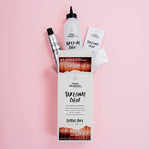 Four Reasons Original Takeaway Color - Vanilla Sky – 9.13 Bright Light Beige - Demi-Permanent Hair Color - Ammonia-Free and Fragrance-Free Hair Dye - 100% Vegan & Cruelty Free