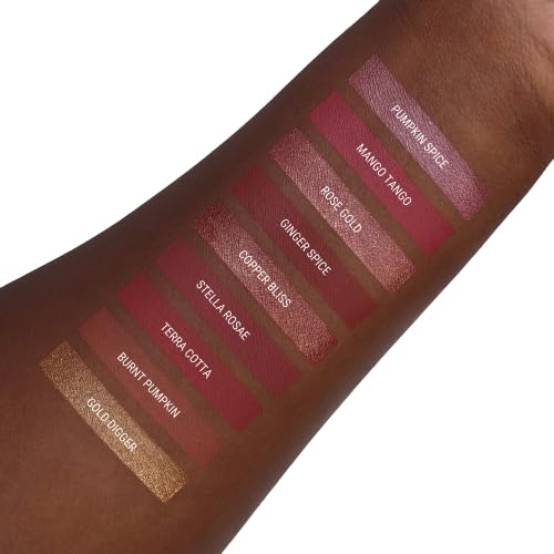 Aromi Mango Matte Liquid Lipstick | Coral Peach Lip Color for Women, Long-Lasting, Vegan, Red Orange Shade (Mango Tango)