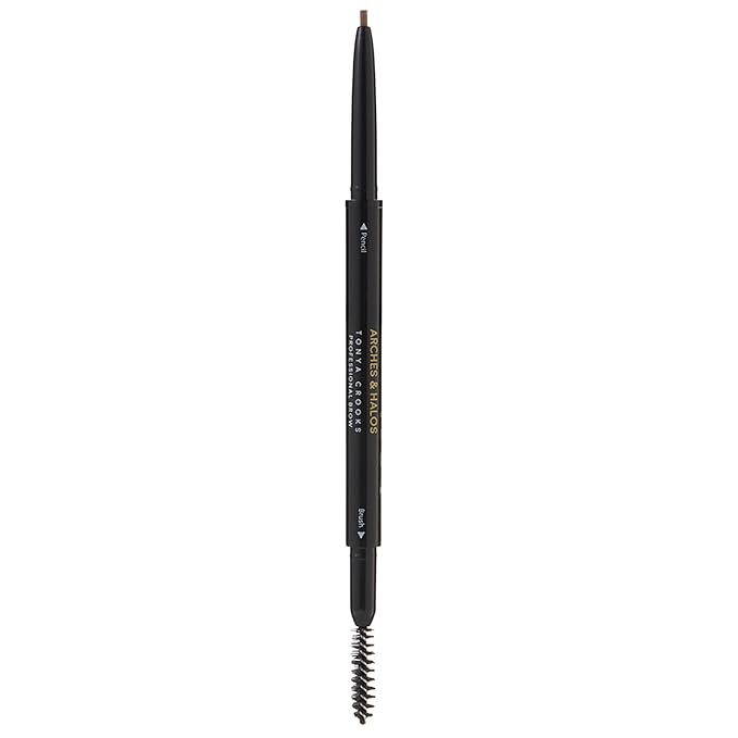 Arches & Halos Micro Defining Brow Pencil - For a Fuller and More Defined Brow, Long-Lasting, Smudge Proof - Vegan and Cruelty Free Makeup - Sunny Blonde, 0.003 oz