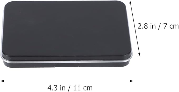 Luxshiny Empty Eyeshadow Palette: Refillable Magnetic Makeup Palette with Mirror for Eyeshadow Powder Blush Lipstick Highlight - Compact Travel Size