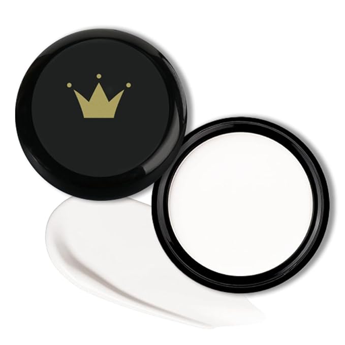 Kaely Pot Concealer Full Coverage, Under Eye Brightener Color Correcting Concealer for Dark Circles, Waterproof Foundation Face Makeup, Eye Ring Corrector de ojeras, 01 White