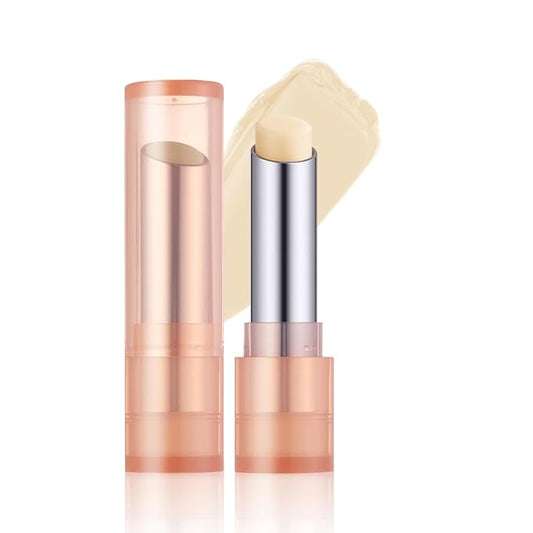 Moisturizing Lip Balm – Hydrating Nourishing Lip Care with Natural Ingredients, Vitamin E & Shea Butter, Smooth Non-Sticky Tinted Lip Balm for Dry & Chapped Lips, Soft Glossy Lipstick for Daily Use 1#