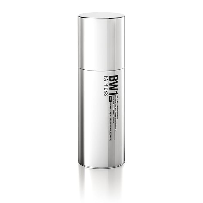 PATRICKS | BW1 Hydrating Body Wash for Men | Bath & Shower Gel | Sulfate Free | 200ml