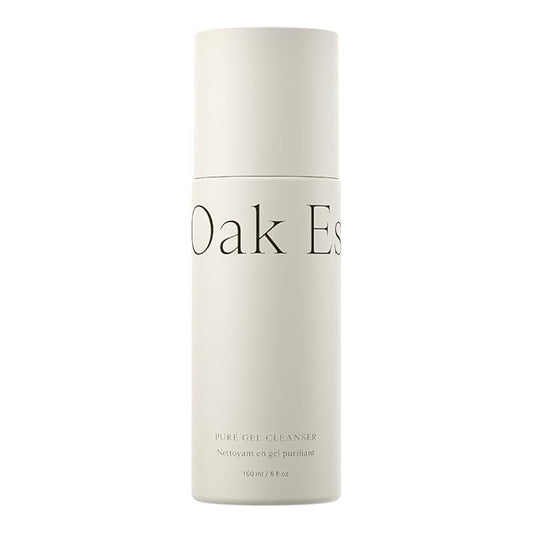 Oak Essentials Pure Gel Cleanser | Clarifying Gel Face Wash with Aloe and Amino Acids | Removes Dirt & Oil Without Drying, 5 Fl Oz