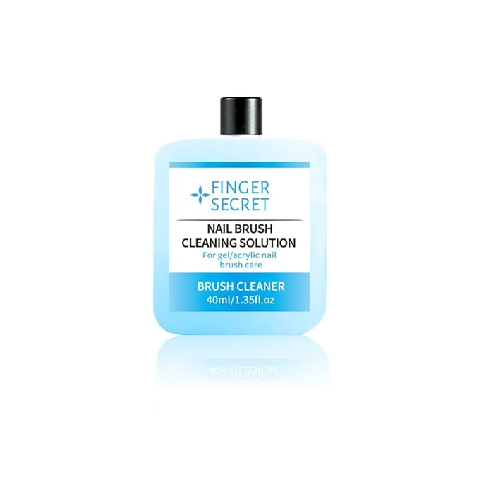 Nail Brush Cleaner - Special for Gel/Nail Art Brushes & Makeup Brush Care, Must-Have for Renewal, 40ml/1.35fl.oz