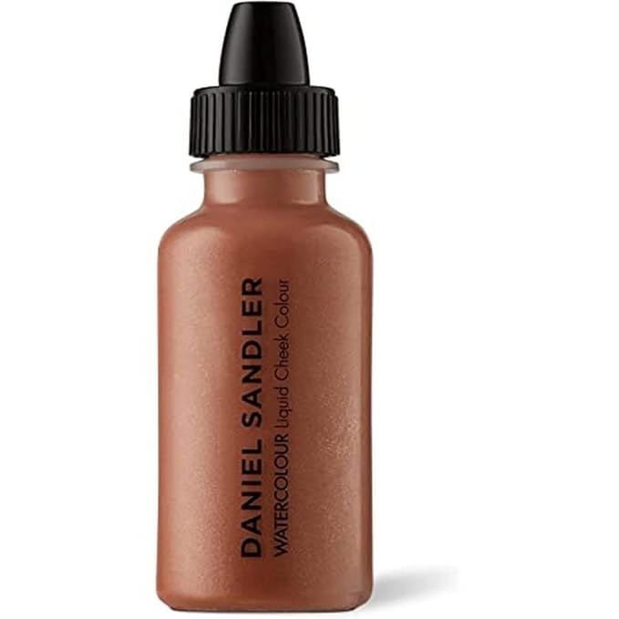 Daniel Sandler WATERCOLOUR LIQUID ILLUMINATOR 'GOLDEN GLOW' 15ml – Liquid Shimmer Makeup, Highlighter – Oil-Free, Lightweight, Buildable & Long-Lasting for Cheeks, Lips