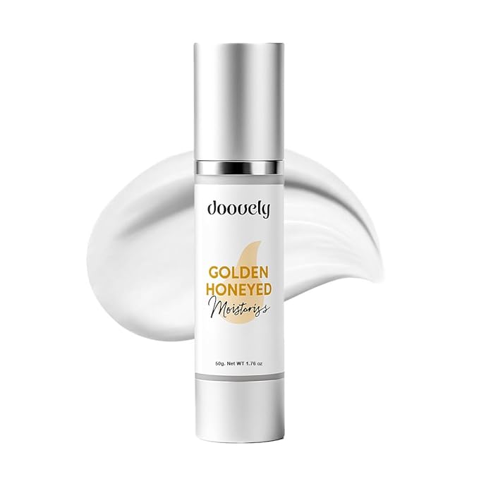 Golden Honeyed Moisturizing Cream | Hydrating Face Cream with Hyaluronic Acid, Sweet Almond Oil & Natural Extracts – Lightweight, Non-Greasy & Scented Moisturizing Body Oil – 50g(1.75 Fl.oz)