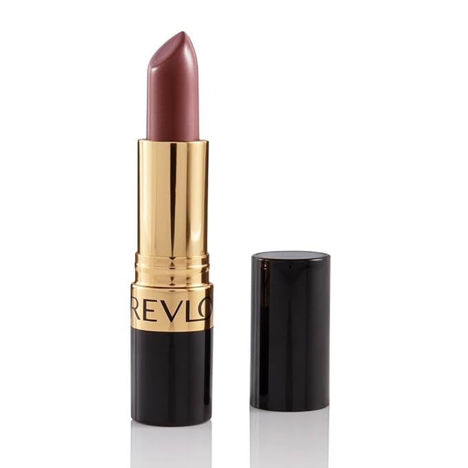 Revlon Super Lustrous Lipstick, Creamy Formula For Soft, Fuller-Looking Lips, Moisturized Feel, 245 Smoky Rose, 0.15 oz