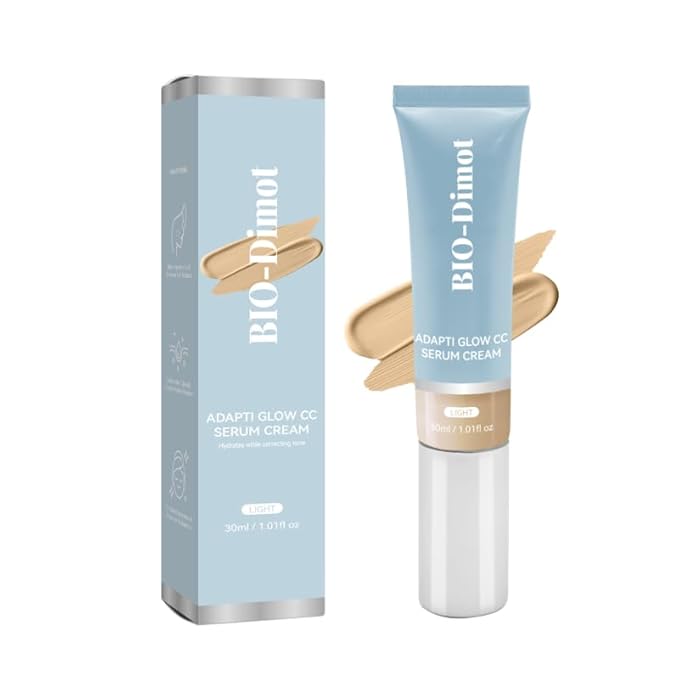GROEI-CC Serum Cream – Color Correcting & Hydrating Formula for Radiant Skin – Available in Light, Medium, and Rich – 30ml / 1.01 fl oz (light)