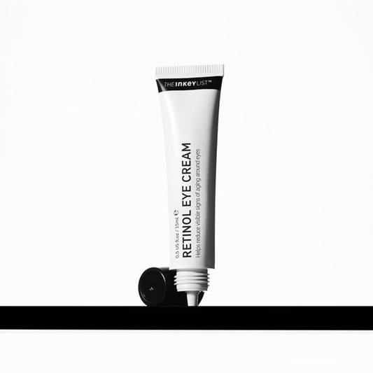 The INKEY List Retinol Eye Cream 0.5 Fl Oz, Reduce Wrinkles and Fine Lines, Night Cream, Vegan Friendly, Suitable For All Skin Types