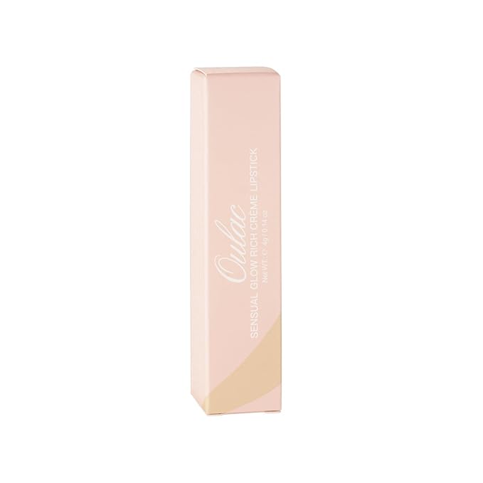 Oulac Pink Lipsticks for Women, Coral Nude Matte Lipstick, Full Coverage Lip Color, Satin Matte Finish, Cream Texture, Hydrating, Infused with Hyaluronic Acid, Vegan & Clean Beauty 4g SG06 Babe