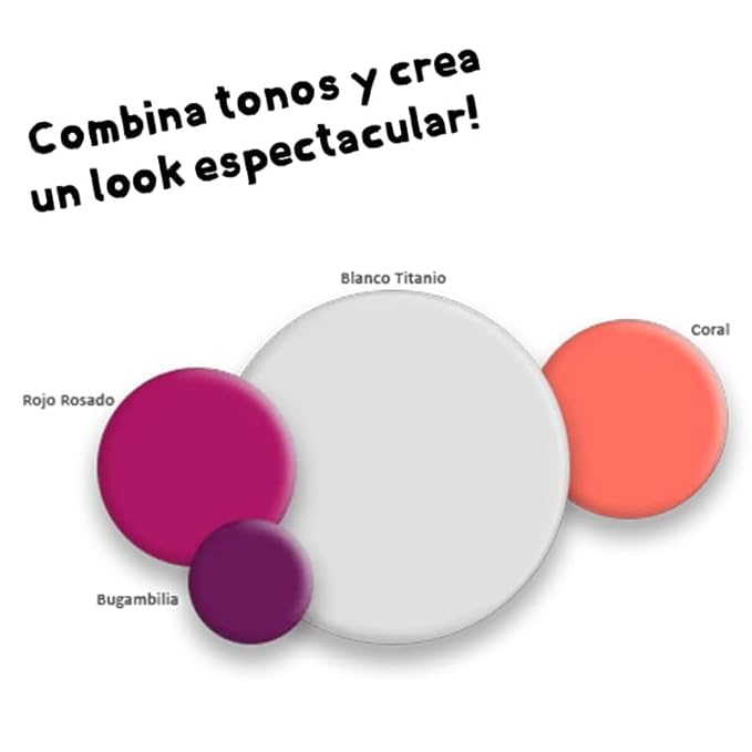 Küül's FUNNY COLORS - Tintes de Fantasia ((BLANCO TITANIO), 3.04 oz)