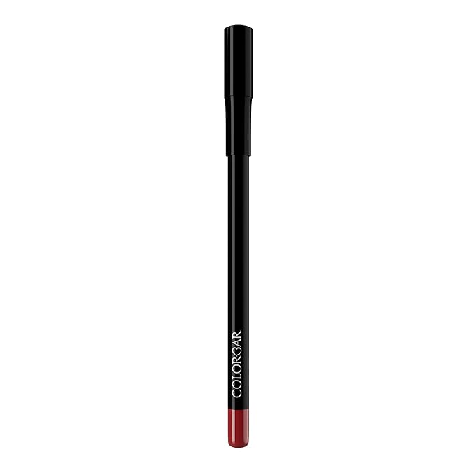 Colorbar Definer Lip Liner - Easy-Glide Contouring Lip Liner Pencil - Matte Finish with Intense Color Payoff - 012 Perfect Maroon - 0.05 oz