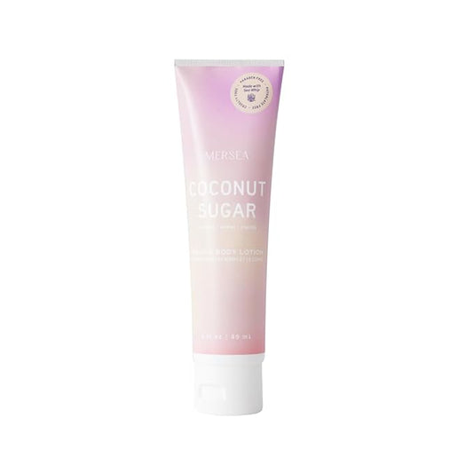 MERSEA Coconut Sugar Sea Whip Hand and Body Lotion, Scented Travel Lotion (3 oz)