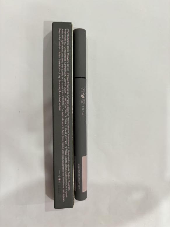 Black Brown Eyebrow Pencil with 4-Prong Micro-Fork Tip, Microblading Dark Brown Eyebrow Pen for Women, Create Natural, Defined Brows, 24H Long Wear YES.EYE DO (Shadow Granite-Black Brown)
