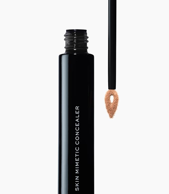 MAKE Beauty Skin Mimetic Concealer Buildable Medium Coverage Hydrating Concealer for Dark Circles Spot Concealing Brightening Crease-Free, Including Mature Skin. Radiant Finish. 10 Medium Tan Neutral