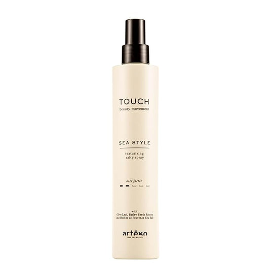 Artègo TOUCH Sea Style Salt Spray (8.5 fl oz) – Texturizing Beach Waves Spray for Volume, Body & Frizz Control